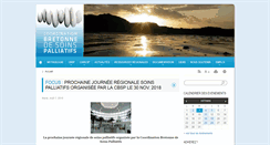 Desktop Screenshot of bretagnesoinspalliatifs.com